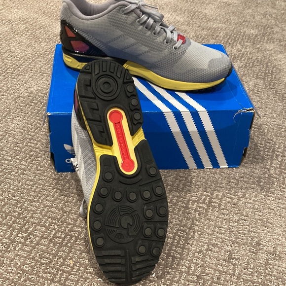 ADIDAS ZX FLUX WEAVE 10M NWT - Picture 2 of 4